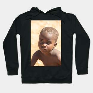 Namibia. Himba Tribe. Portrait of a Boy. Hoodie